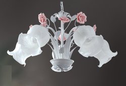 Люстра класична TINKO 12675WT+PK/5P