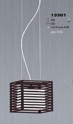 Люстра подвес ALFA CAGE 13501