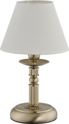 Настольная лампа с абажуром ALFA Lucjusz 21418
