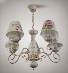 Люстра класична з абажурами 50601/1