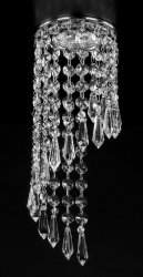 Точечный хрустальный светильник ArtGlass Spot 18 Ni Crystal Exclusive