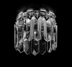 Точечный хрустальный светильник ArtGlass Spot 21 Ni Crystal Exclusive