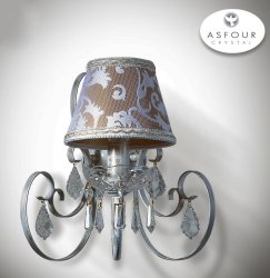 Светильник настенный (бра) с хрусталем 10121/2