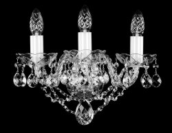 Светильник настенный(бра) Art Glass Marion III Ni Classic