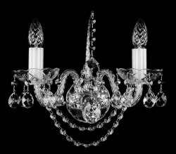 Светильник настенный(бра) Art Glass Marion II Ni Classic