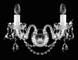 Светильник настенный(бра) Art Glass Mirka II Ni Classic