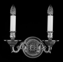 Светильник настенный(бра) Art Glass Miranda II Ni