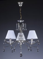 Люстра классическая хрустальная Art Glass Chantal III Ni Color