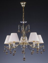 Люстра классическая хрустальная Art Glass Chantal V Color