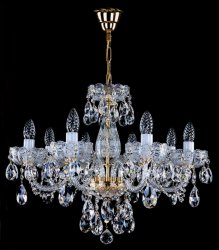 Люстра хрустальная Art Glass CR 0005/08/20 Crystal Exclusive