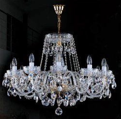 Люстра хрустальная Art Glass CR 0005/12/20 Crystal Exclusive