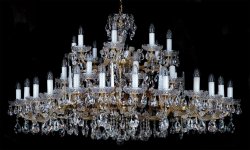 Люстра хрустальная Art Glass Maria Terezia 32 Crystal Exclusive