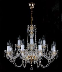 Люстра хрустальная Art Glass Carmen drops Crystal Exclusive