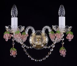 Светильник настенный(бра) Art Glass Kyra II. rozalin WL