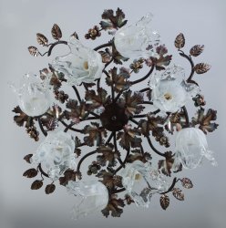 Люстра стельова флористика 8302/2 