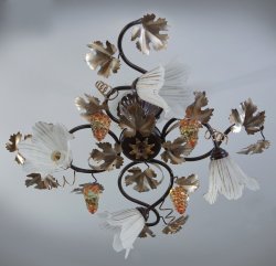 Люстра флористика N&B Light Совіньон 12504/1 