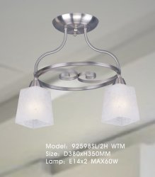 Люстра стельова TINKO 92598SL/2H WT M