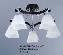 Люстра пристільна TINKO 27335CR+QH/5H WT 