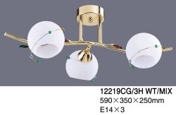 Люстра потолочная TINKO 12219CG/3H WT/MIX