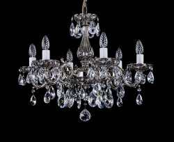 Люстра хрустальная Art Glass CR 0011/06/30 nickel antique Crystal Exclusive