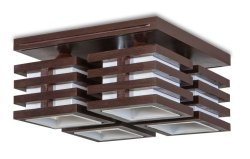 Люстра пристельова з абажурами 11681