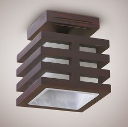 Світильник стельовий з абажуром 10681