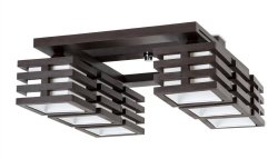 Люстра стельова з абажурами 60511