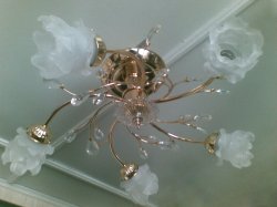 Люстра припотолочная TINKO 99011CG/3H WT