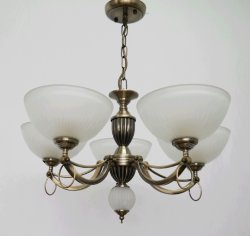 Люстра классическая TINKO 2115BR/5P WT