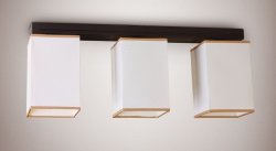 Люстра стельова з абажурами 30881