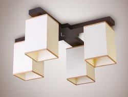 Люстра з абажурами 66881