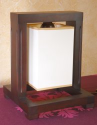 Настільна лампа з абажуром 00881