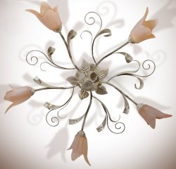 Люстра потолочная флористика N&B Light Лантана 11705