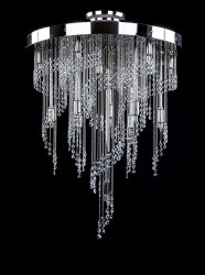 Люстра хрустальная Art Glass Erin nickel Crystal Exclusive