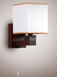 Светильник настенный (бра) с абажуром 01081