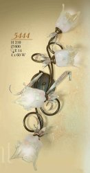 Люстра припотолочная флористика 4445/1