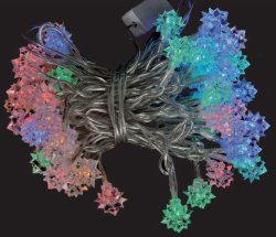 Гирлянда внутренняя светодиодная Delux Diamond С 60LED (мульт/проз) IP20