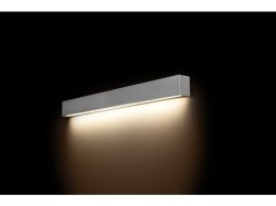 9614 (7564 - новий артикул)  Світильник Nowodvorski STRAIGHT WALL LED SILVER M PL