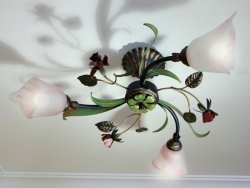 Люстра потолочная флористика 33651