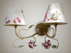 Світильник настінний (бра) флористика 2059