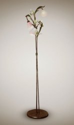 Торшер флористика 03651
