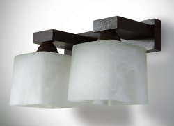 Світильник настінний(бра) з плафонами 02491