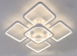 Люстра светодиодная Sirius 26593/4+1 WT 180W LED с пультом+диммер