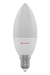 Світлодіодна лід лампа(LED) ELECTRUM LC-32 6W E14 3000K 