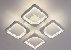 Люстра светодиодная Sirius 26593/4S WT 96W LED с пультом+диммер