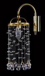 Светильник настенный(бра) Art Glass Small Game 96-01 Ni WL Crystal Exclusive 