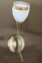 Світильник настінний(бра) TINKO 94239BR/1W WT+GO