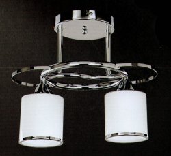 Люстра потолочная TINKO 33318CR/2H WT+CR