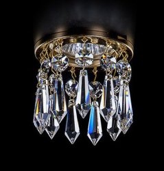 Точечный хрустальный светильник ArtGlass Spot 83 Crystal Exclusive