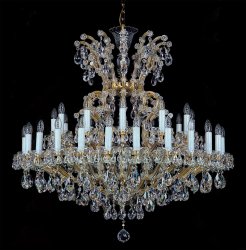 Люстра хрустальная Art Glass Maria Terezia 37 Classic